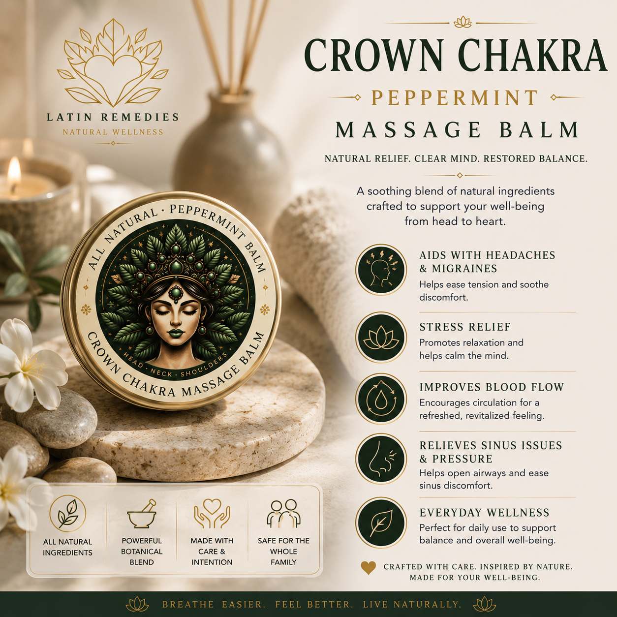 CROWN CHAKRA PEPPERMINT