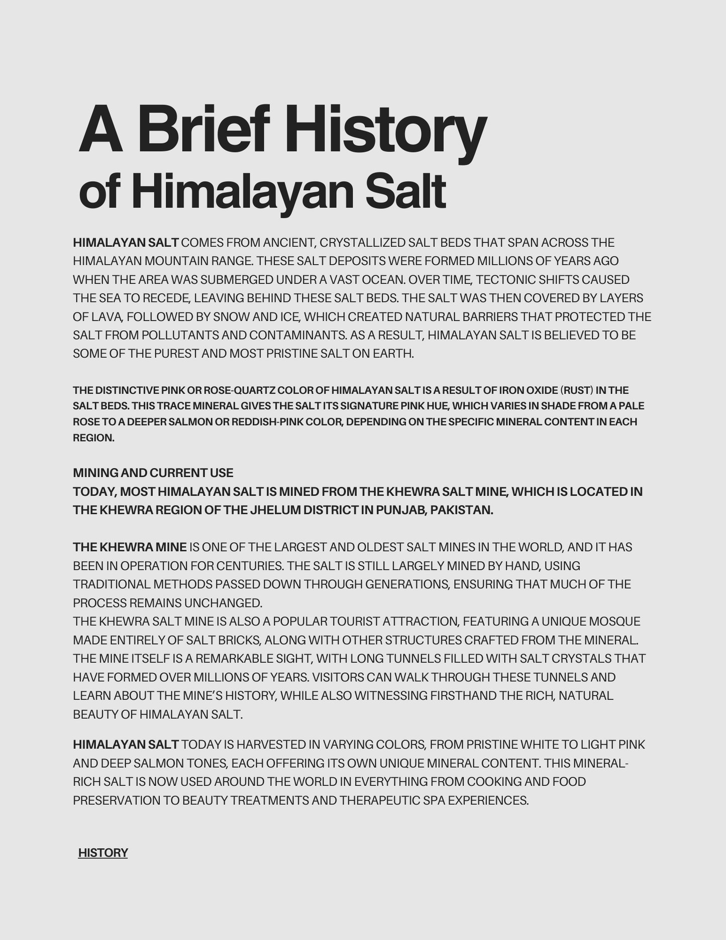 Mini Himalayan Salt- Foot Therapy