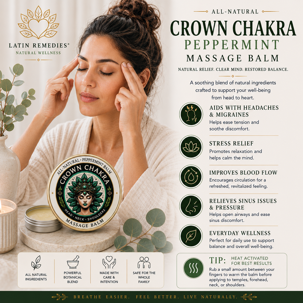 CROWN CHAKRA PEPPERMINT