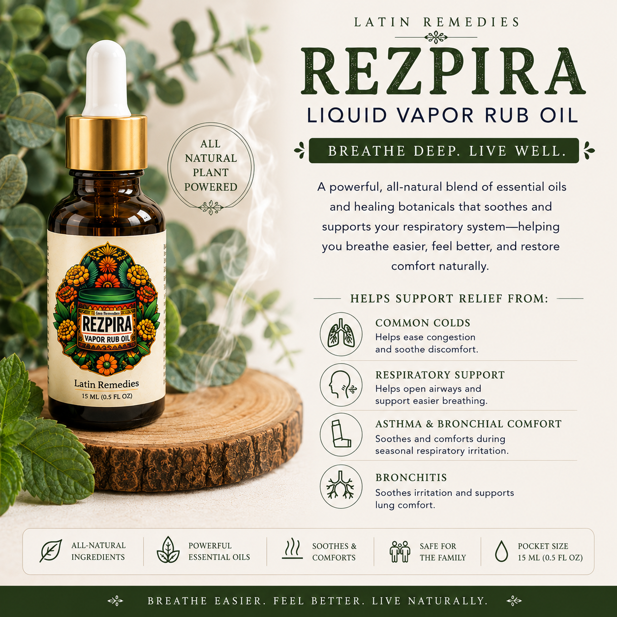 REZPIRA LIQUID VAPOR RUB OIL