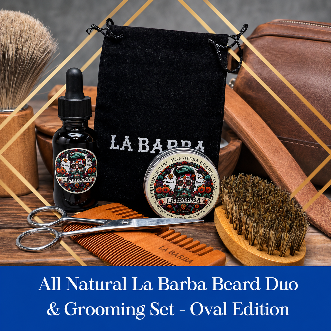 La Barba Beard Duo - and Grooming Set