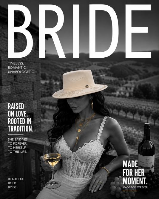 Ivory Fedora Hat