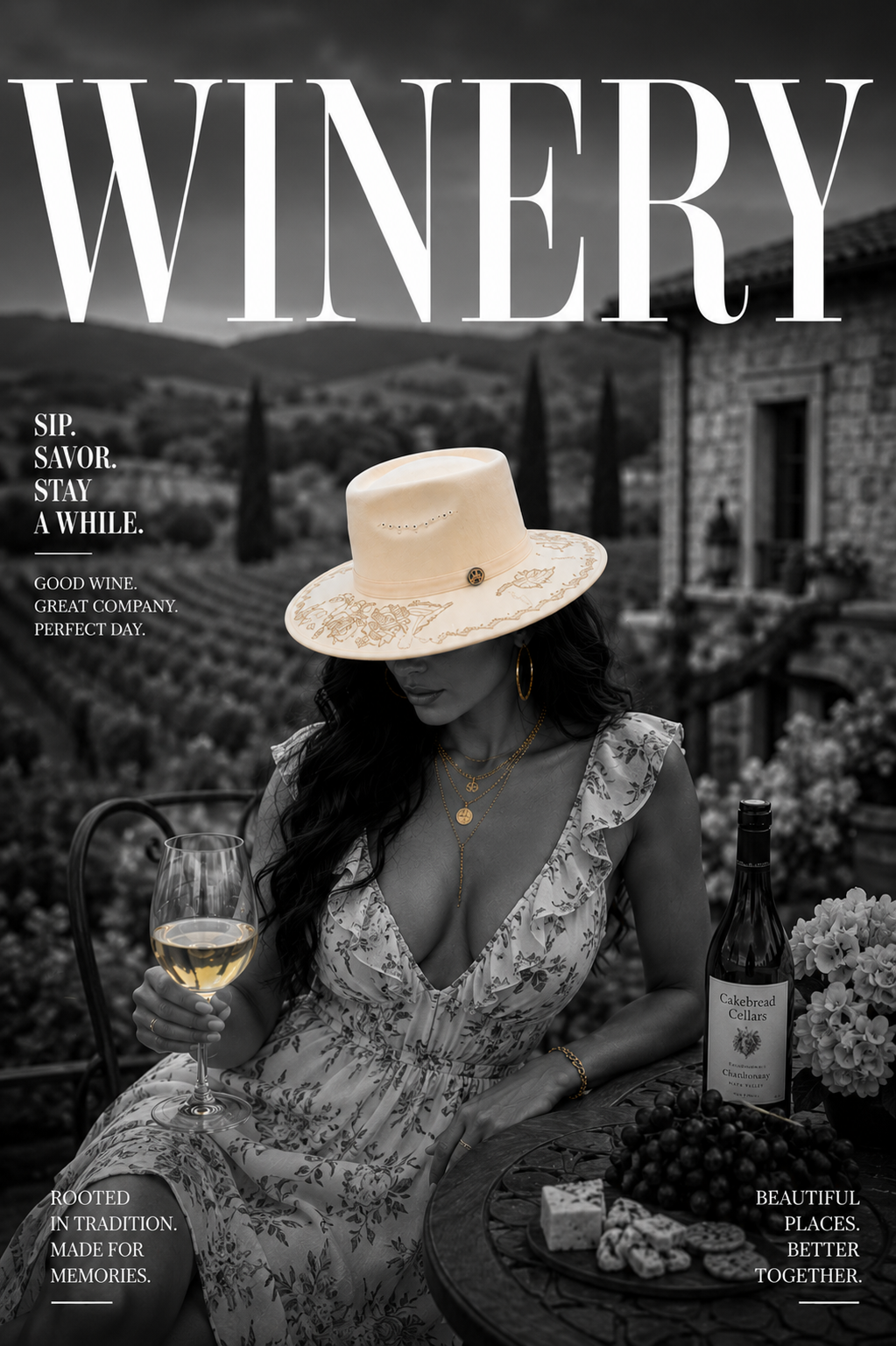 Ivory Fedora Hat