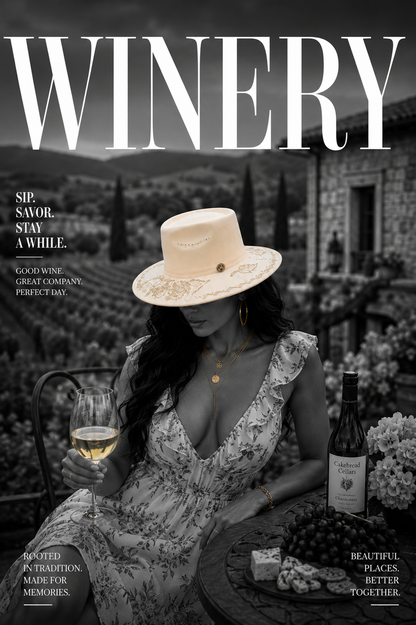 Ivory Fedora Hat