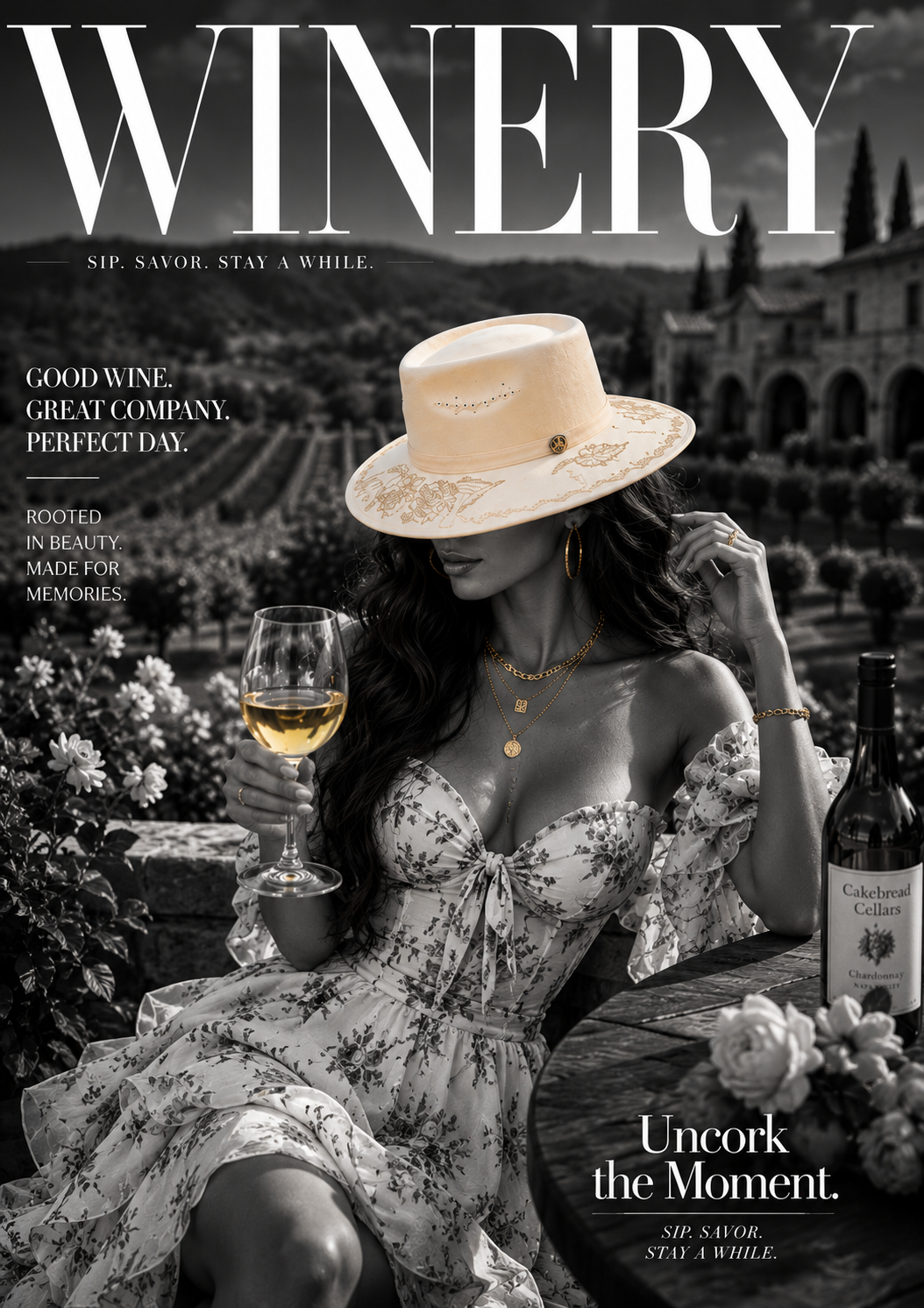 Ivory Fedora Hat