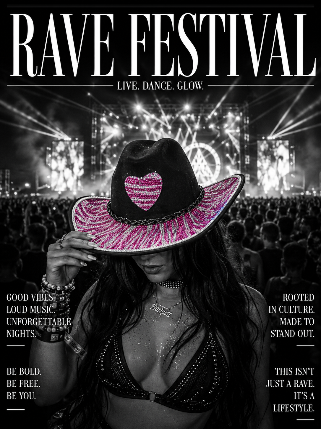 Pretty in Pink Cowboy Hat