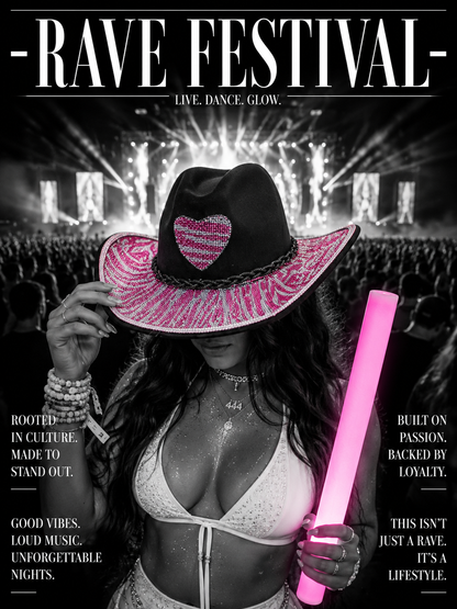 Pretty in Pink Cowboy Hat