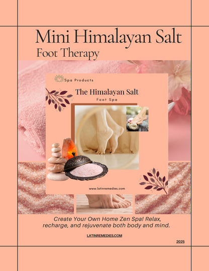Mini Himalayan Salt- Foot Therapy