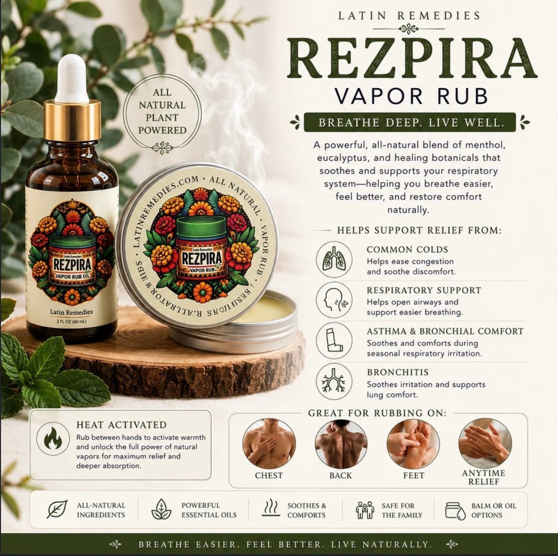 REZPIRA -– Respira profundo, sana naturalmente