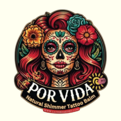 POR VIDA SHIMMER SUNKISSED TATTOO BALM