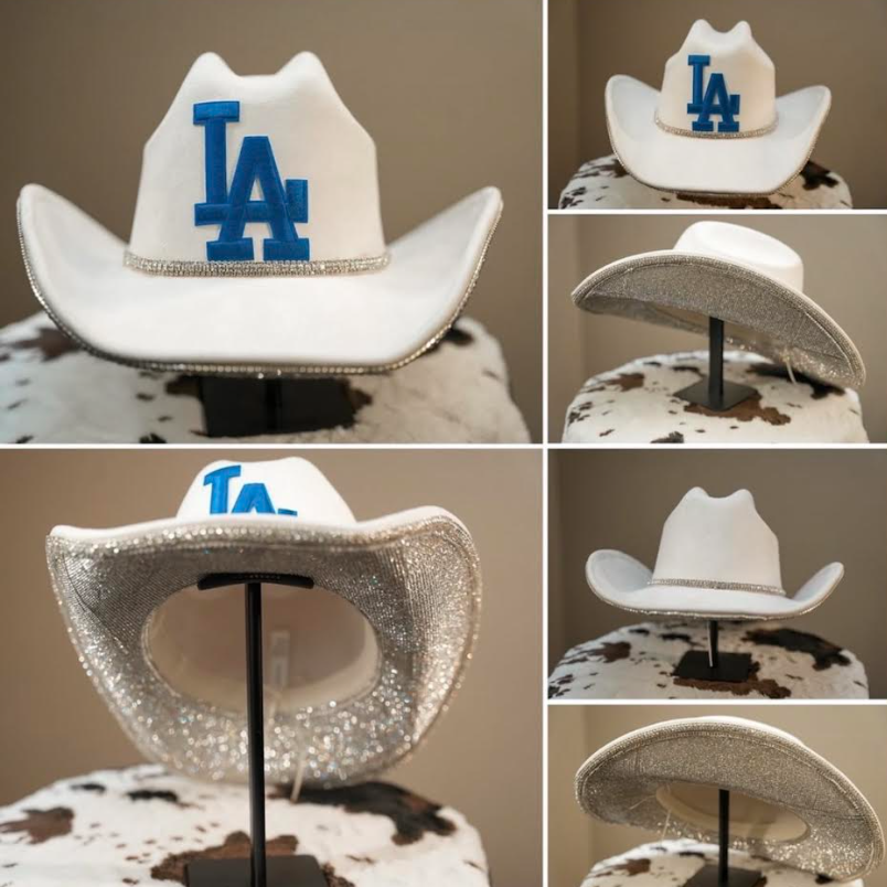 LA RHINESTONE COWBOY HAT