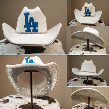 LA RHINESTONE COWBOY HAT